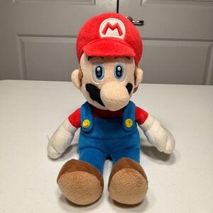 Super Mario Plush Little Buddy Nintendo San-Ei Soft Toy Figure 9 Inch 2017